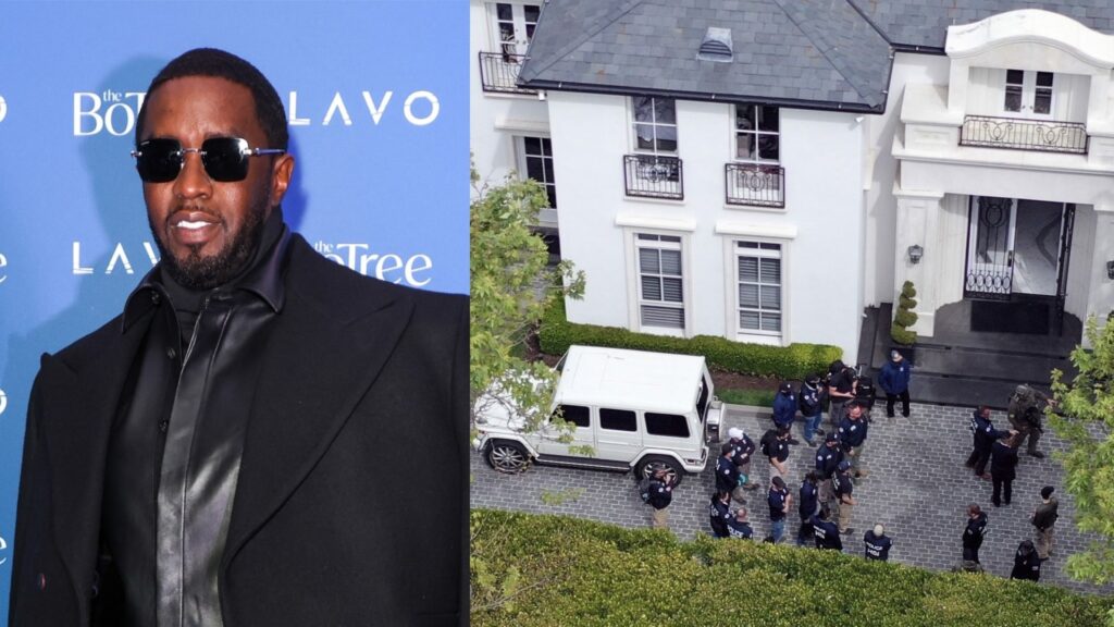 Whew! Footage Showing The Aftermath Of The Federal Raid On Diddy's Los Angeles Home Surfaces (WATCH)