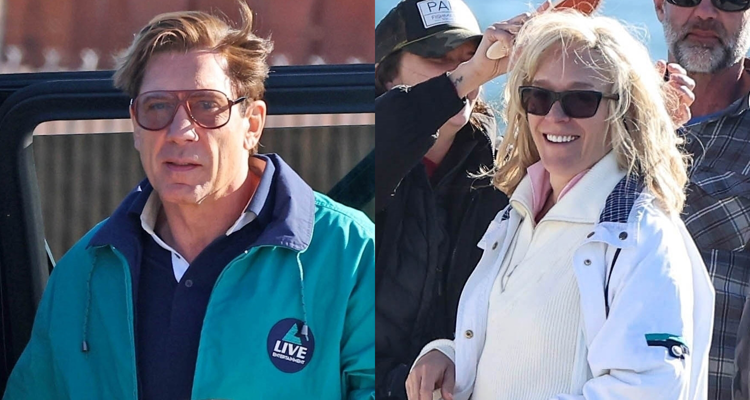 Javier Bardem & Chloe Sevigny Get Into Character While Filming &apos;Monsters: The Lyle and Erik Menendez Story&apos; in L.A.
