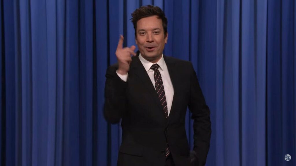 Jimmy Fallon Checks Out Trump’s Gross Income Taxes: ‘Selling Bibles for $60, That’s Pretty Gross’ | Video