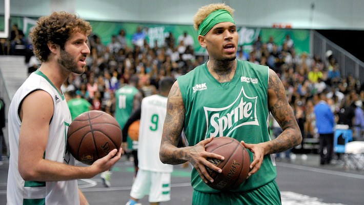 Lil Dicky Was Humiliated By Chris Brown At A Celebrity Basketball Game