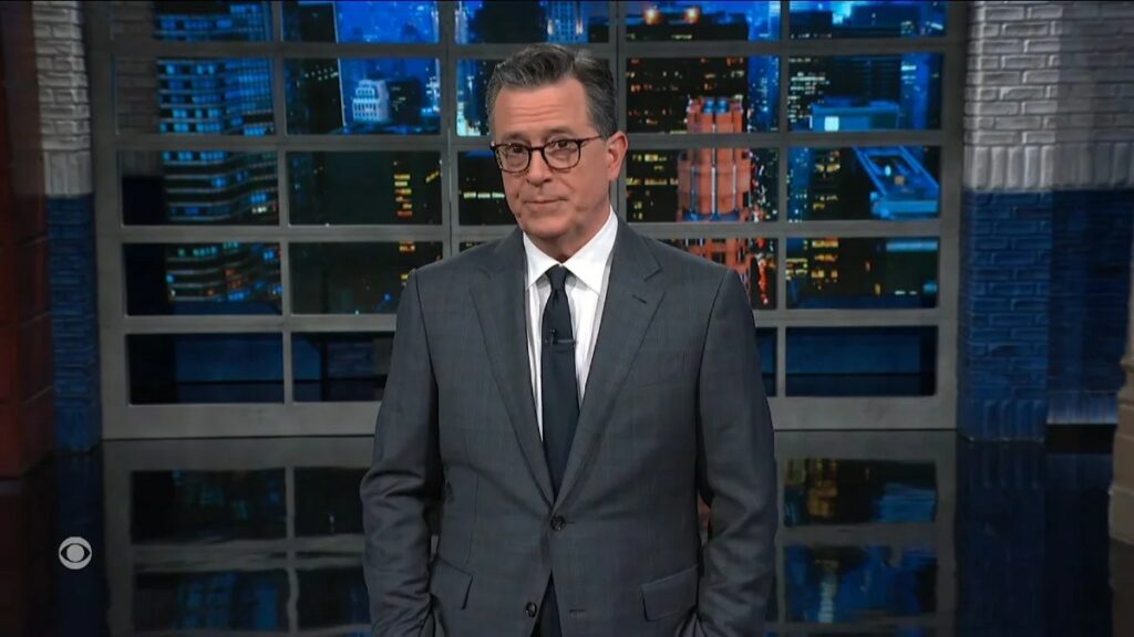 Stephen Colbert Isn’t Shocked by Trump’s Stock Drop: ‘I’m Actually Surprised That Truth Social Had Value’ | Video