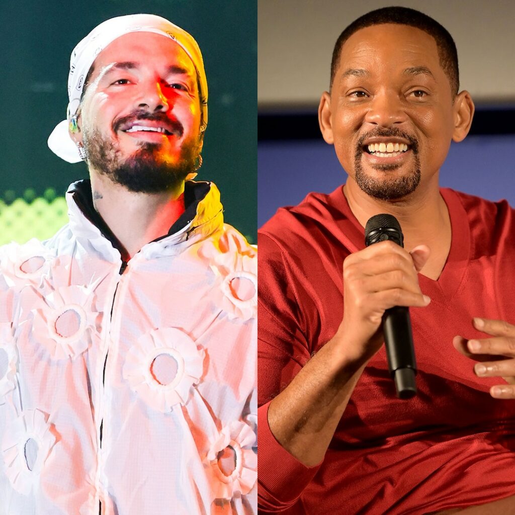 Will Smith Makes Surprise Coachella Appearance at J Balvin's Men in Black-Themed Show – E! Online