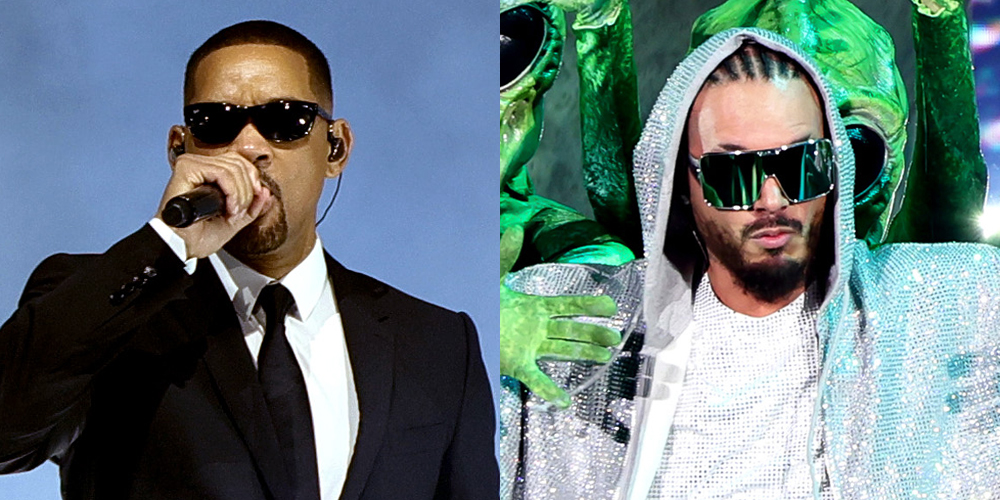 Will Smith Returns to Coachella Stage, Joins J Balvin For Surprise Performance of &apos;Men In Black&apos; (Video)
